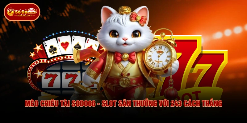 Mèo Chiêu Tài SODO66 - Slot Săn Thưởng Với 243 Cách Thắng 2 Mèo Chiêu Tài SODO66 - Slot Săn Thưởng Với 243 Cách Thắng Mèo Chiêu Tài SODO66 - Slot Săn Thưởng Với 243 Cách Thắng